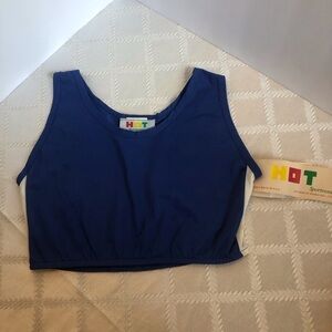 Vintage NWT Sports Bra Athletic Top from Hot Sportswear Size Small